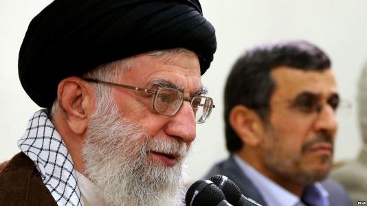 خامنه‌ای و احمدی‌نژاد