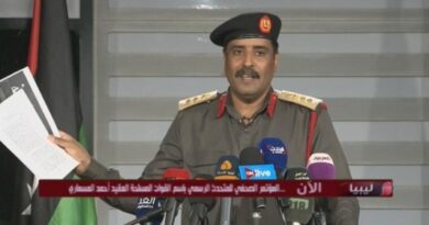 سرهنگ احمد المسماری سخنگوی ارتش ملی لیبی