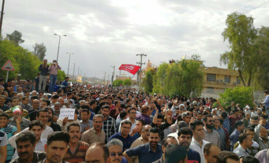 اعتراض‌ها در شهر کازرون