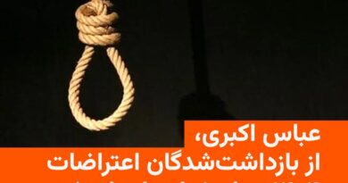 اعدام  جنایتکارانه یکی  دیگر از بازداشت‌شدگان دی‌ماه، همزمان با هشدارها درباره موج تازه احکام امنیتی