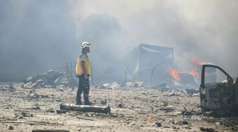 انفجارهای مکرر در انبارهای تسلیحاتی ارتش سوریه در حومه جنوبی حلب